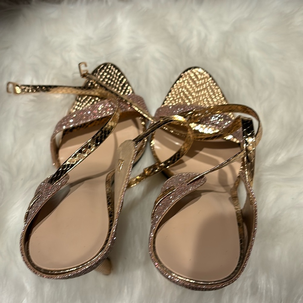 Rose gold heels